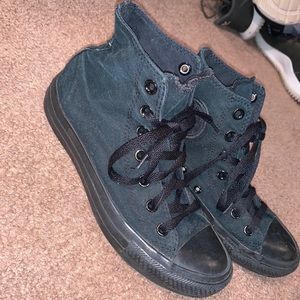 Black Hightop Converse